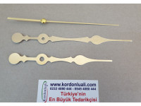 Akrep 13,8 cm Yelkovan 17 cm Metal Gold 100 Adet